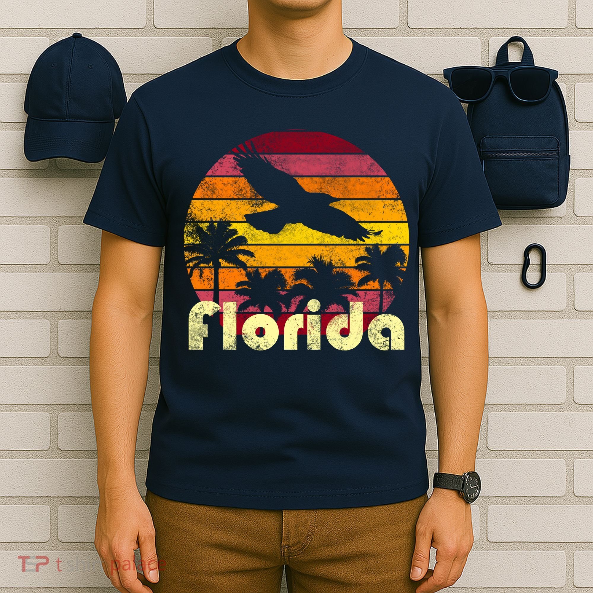 Florida Retro Sunset T-Shirt