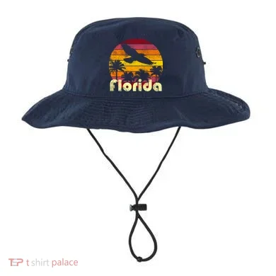 Florida Retro Sunset Bucket Hat
