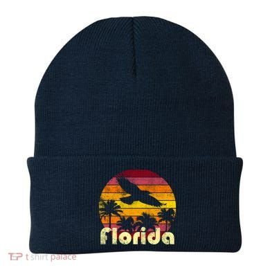 Florida Retro Sunset Beanie