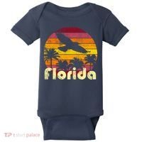 Florida Retro Sunset Baby Bodysuit thumb 0