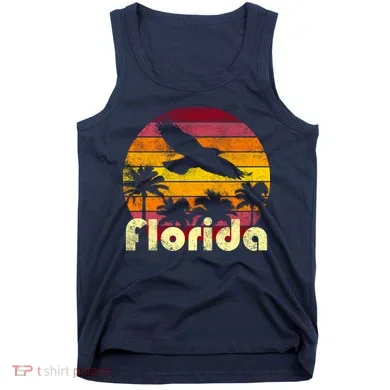 Florida Retro Sunset Tank Top