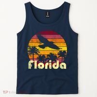 Florida Retro Sunset Tank Top thumb 2