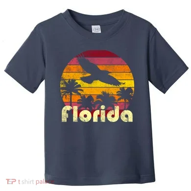 Florida Retro Sunset Toddler T-Shirt