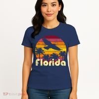Florida Retro Sunset Women's T-Shirt thumb 4