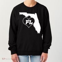 Florida State FL Heart Women's Sweatshirt thumb 0