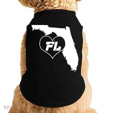 Florida State FL Heart Doggie Tank