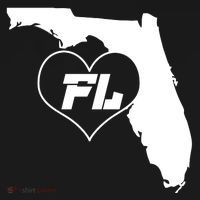 Florida State FL Heart Apron thumb 3