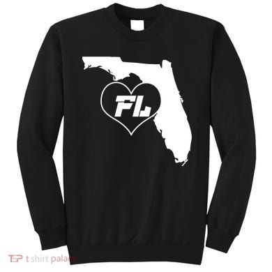 Florida State FL Heart Sweatshirt