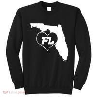 Florida State FL Heart Sweatshirt thumb 0