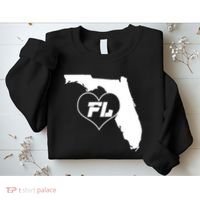 Florida State FL Heart Sweatshirt thumb 2