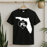 Florida State FL Heart T-Shirt thumb 2