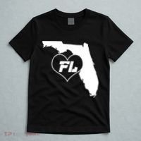 Florida State FL Heart T-Shirt thumb 5