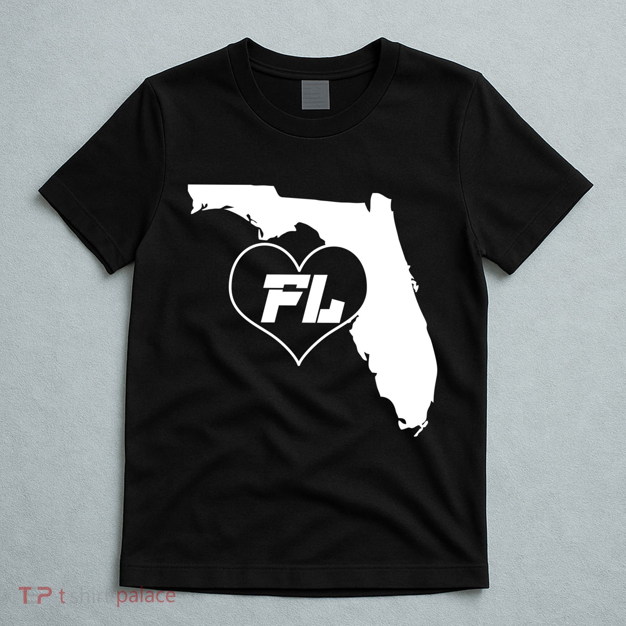 Florida State FL Heart T-Shirt