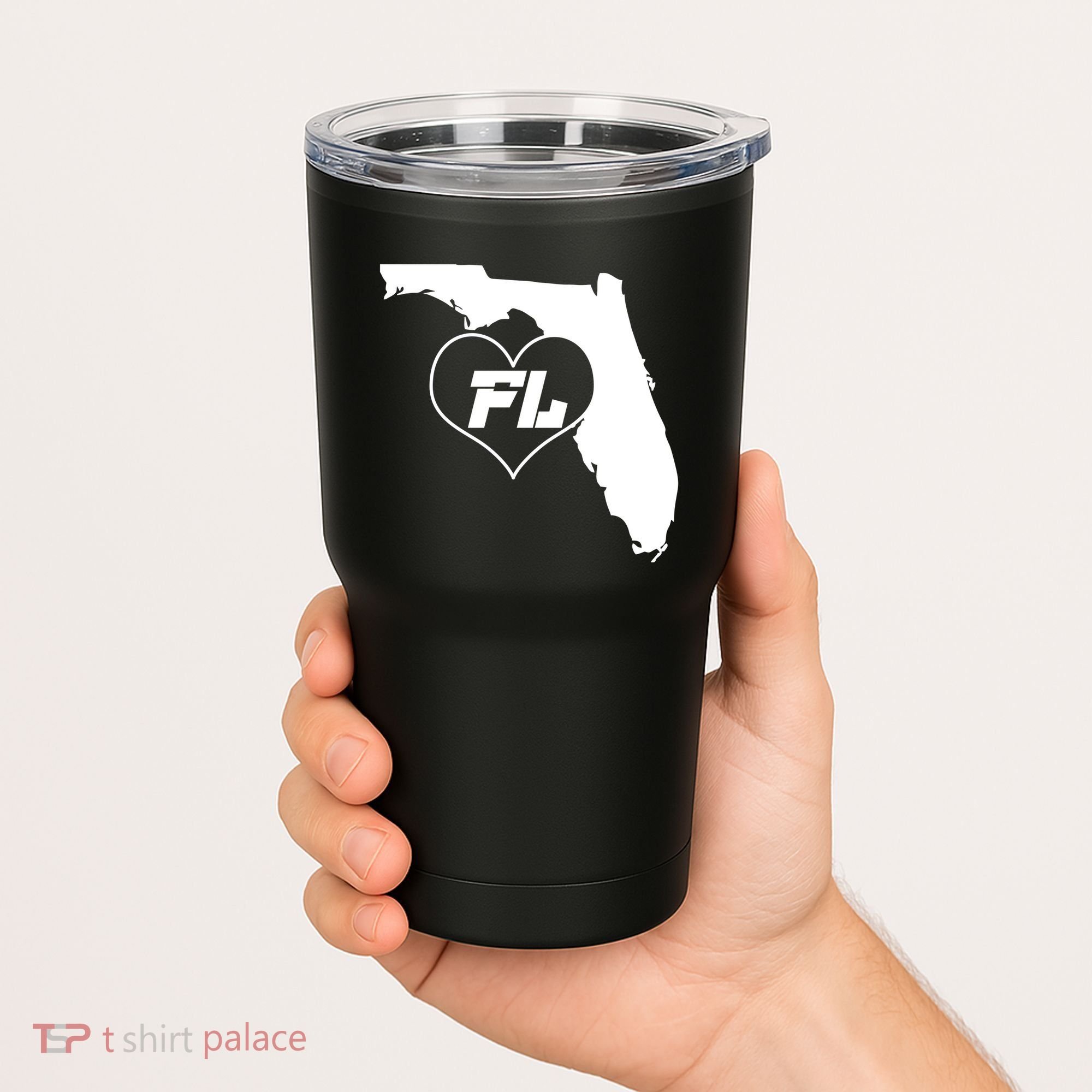Florida State FL Heart Tumbler