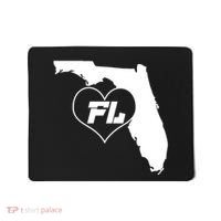 Florida State FL Heart Mousepad thumb 0