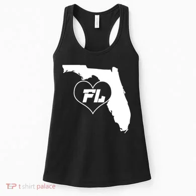 Florida State FL Heart Women's Tank Top