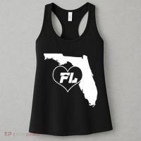 Florida State FL Heart Women's Tank Top thumb 3