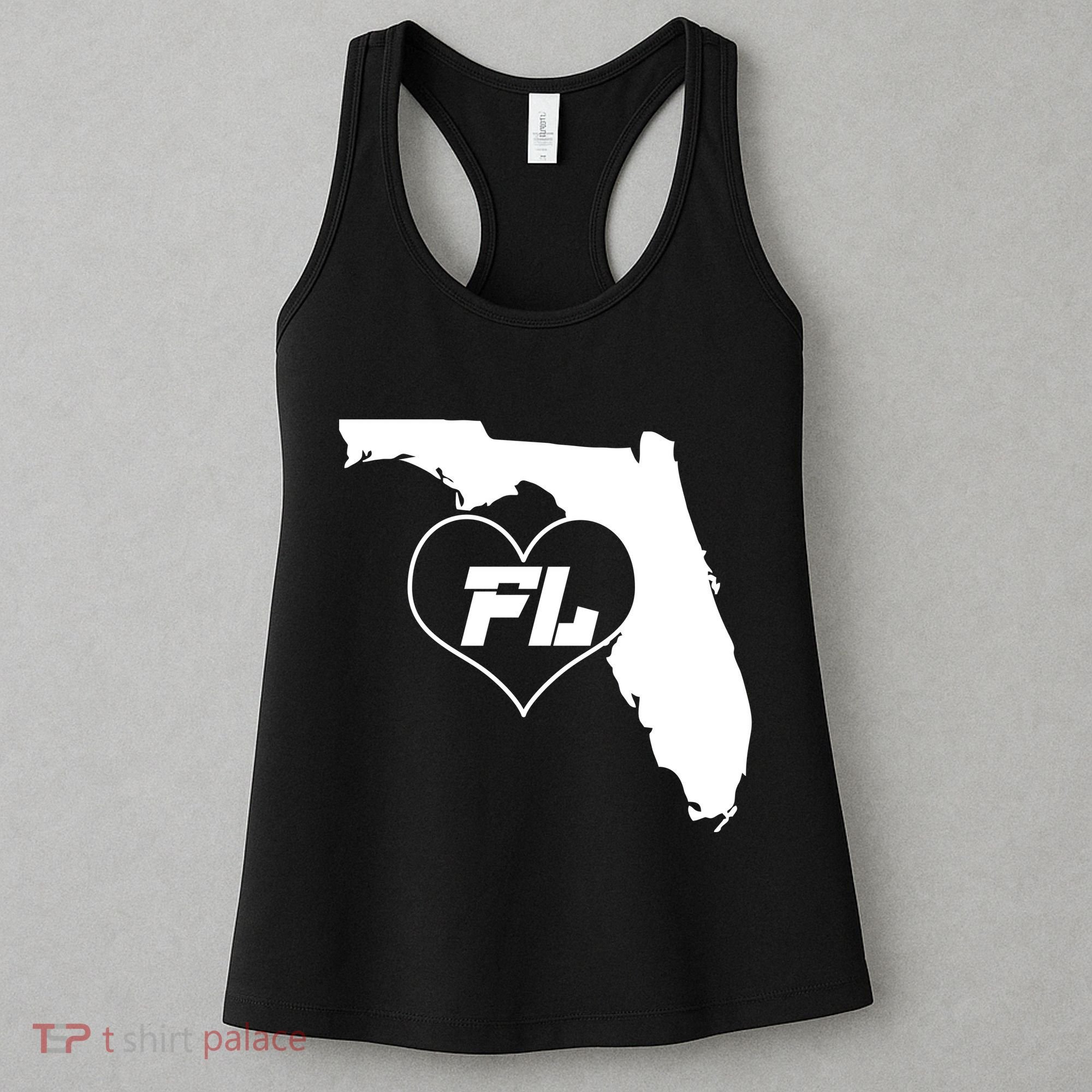 Florida State FL Heart Women's Tank Top
