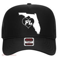 Florida State FL Heart Hat thumb 0