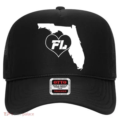 Florida State FL Heart Hat