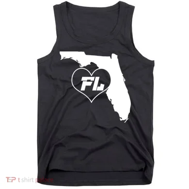 Florida State FL Heart Tank Top