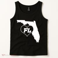 Florida State FL Heart Tank Top thumb 2
