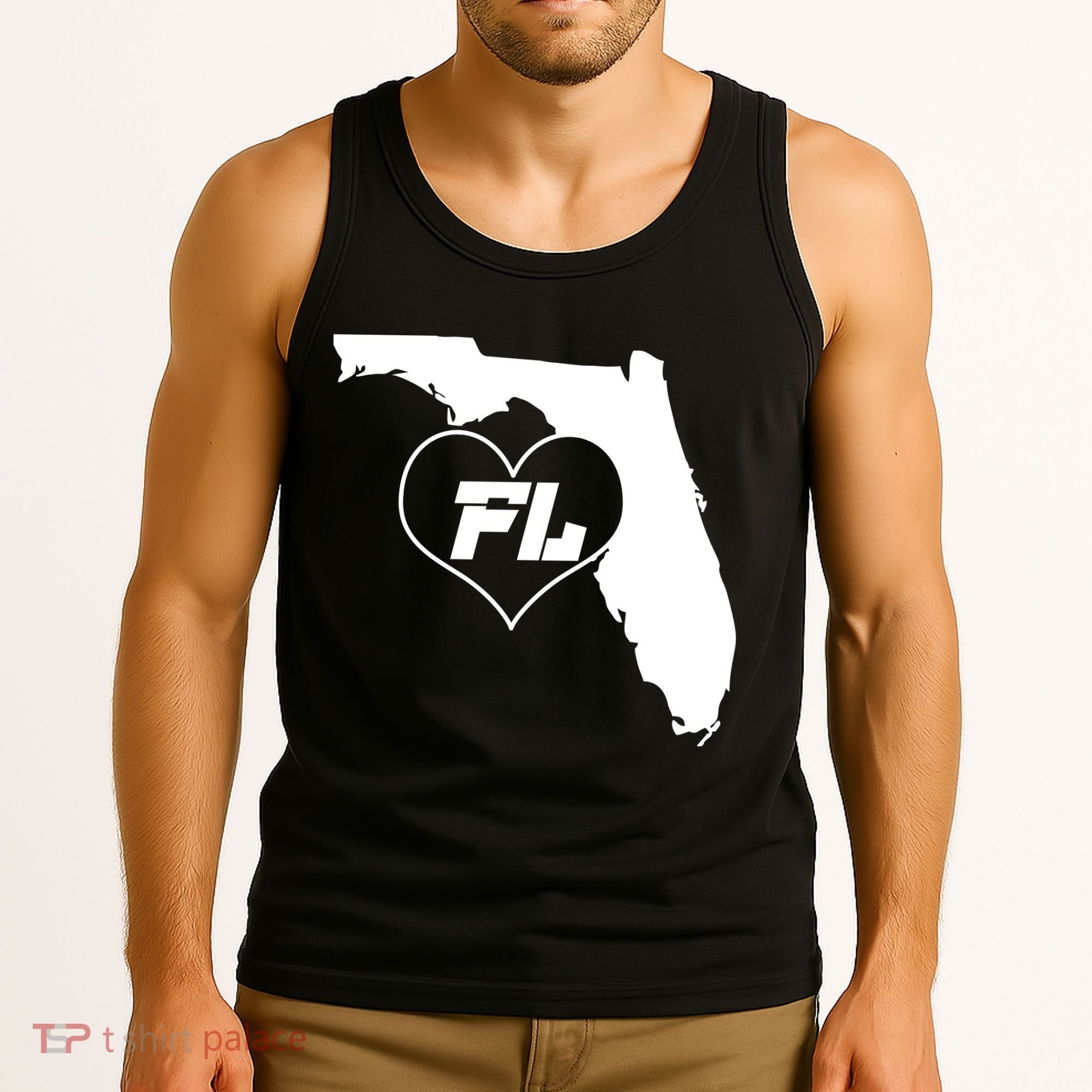 Florida State FL Heart Tank Top