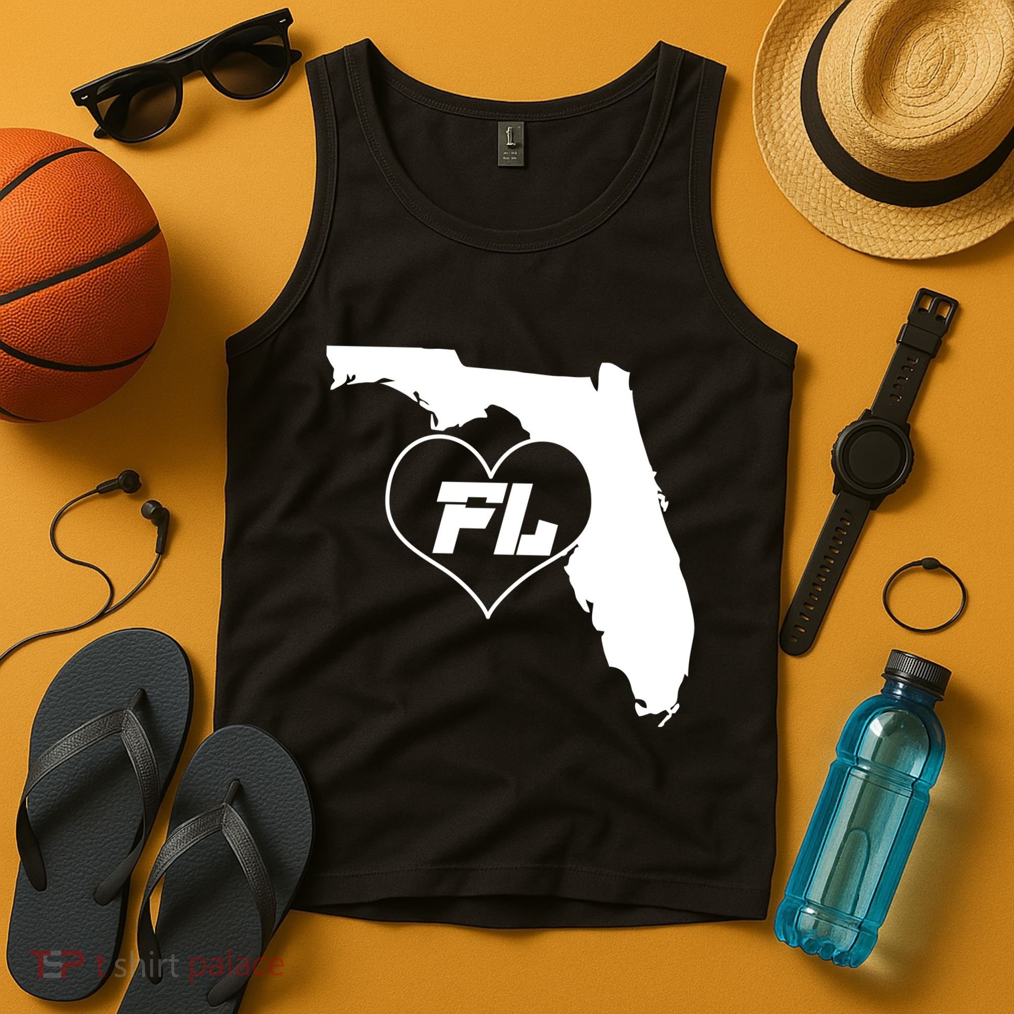 Florida State FL Heart Tank Top