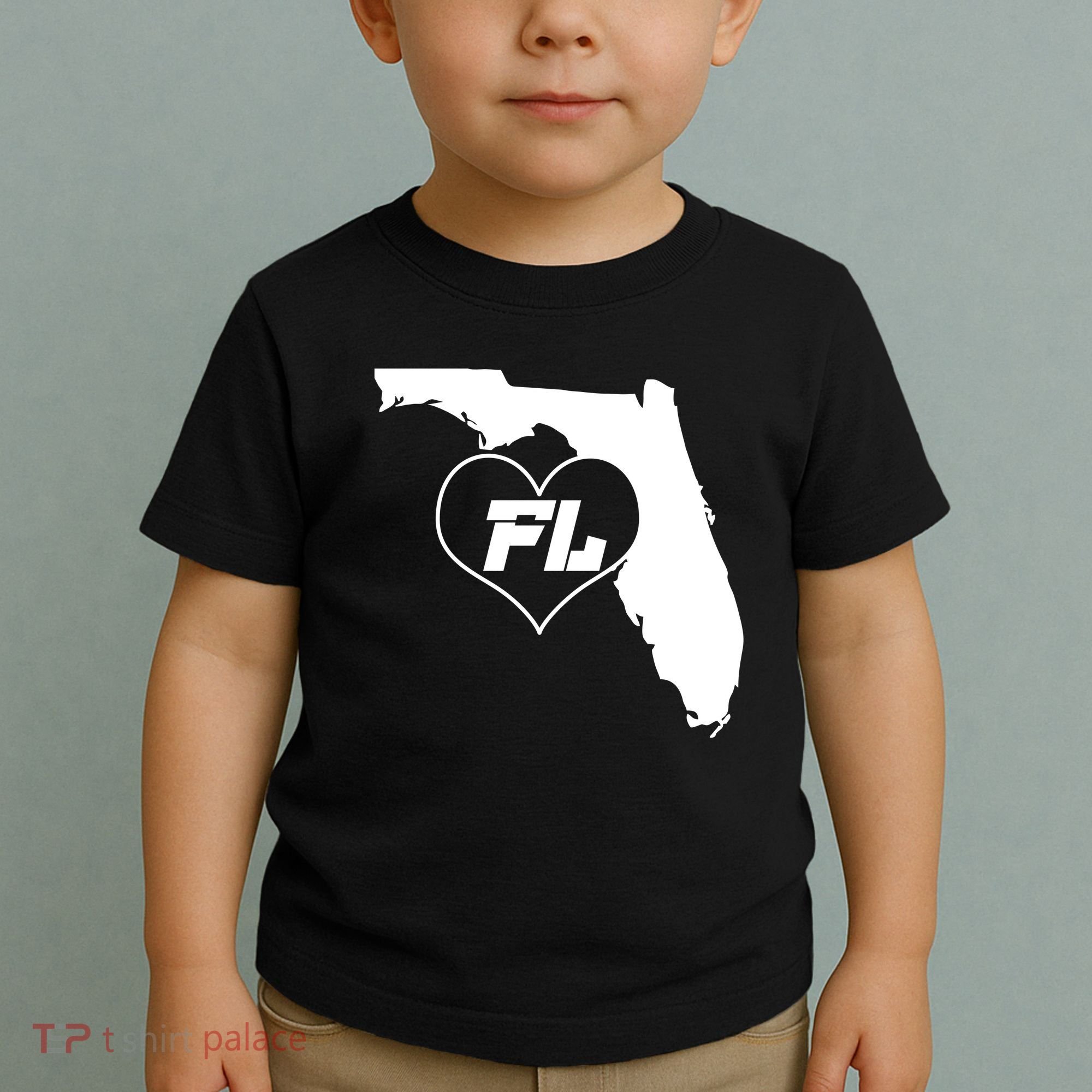 Florida State FL Heart Toddler T-Shirt