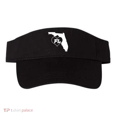 Florida State FL Heart Visor