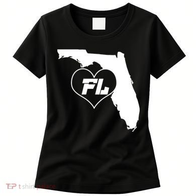 Florida State FL Heart Women's T-Shirt