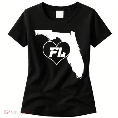 Florida State FL Heart Women's T-Shirt