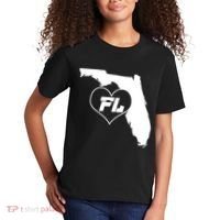 Florida State FL Heart Kids T-Shirt thumb 2