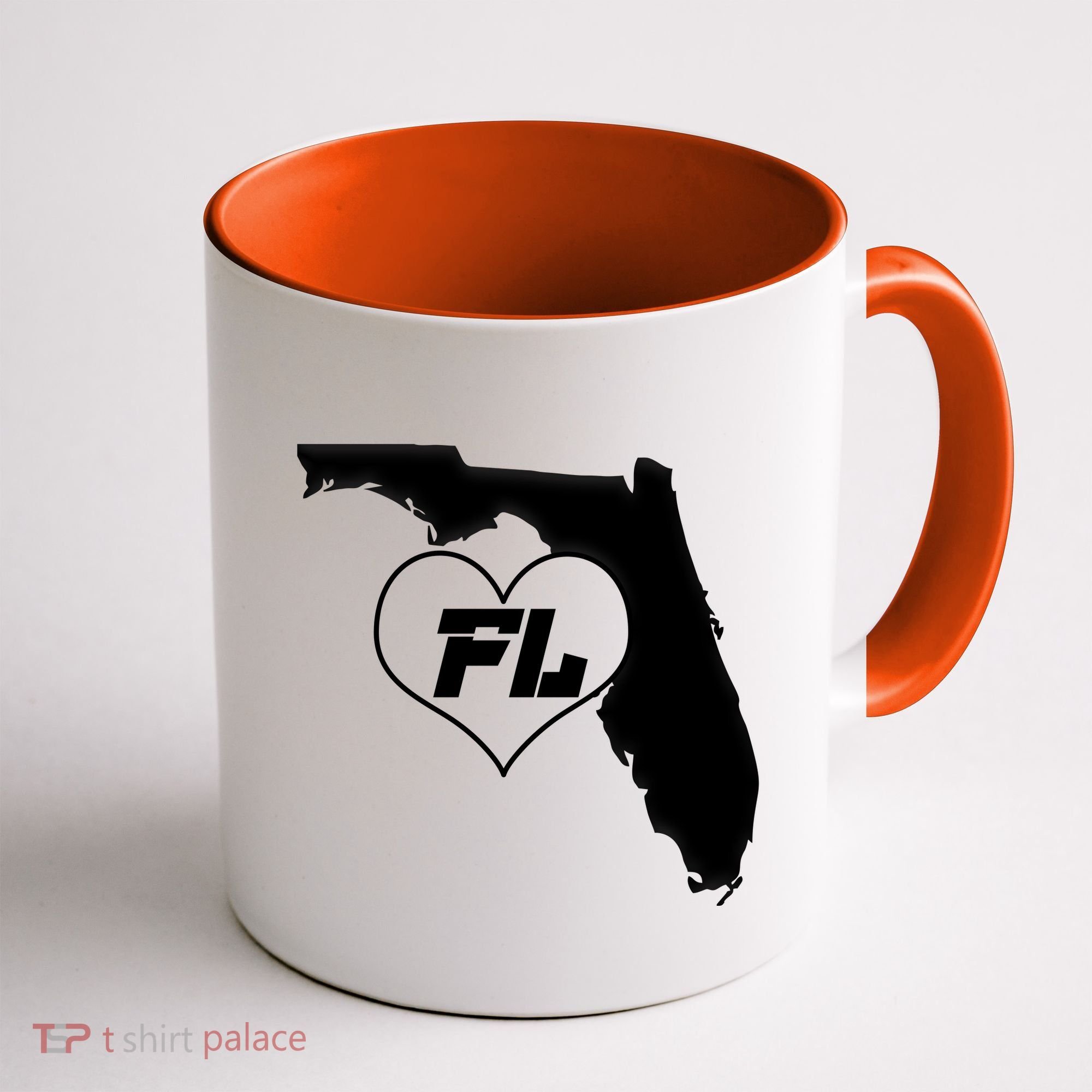 Florida State FL Heart Coffee Mug