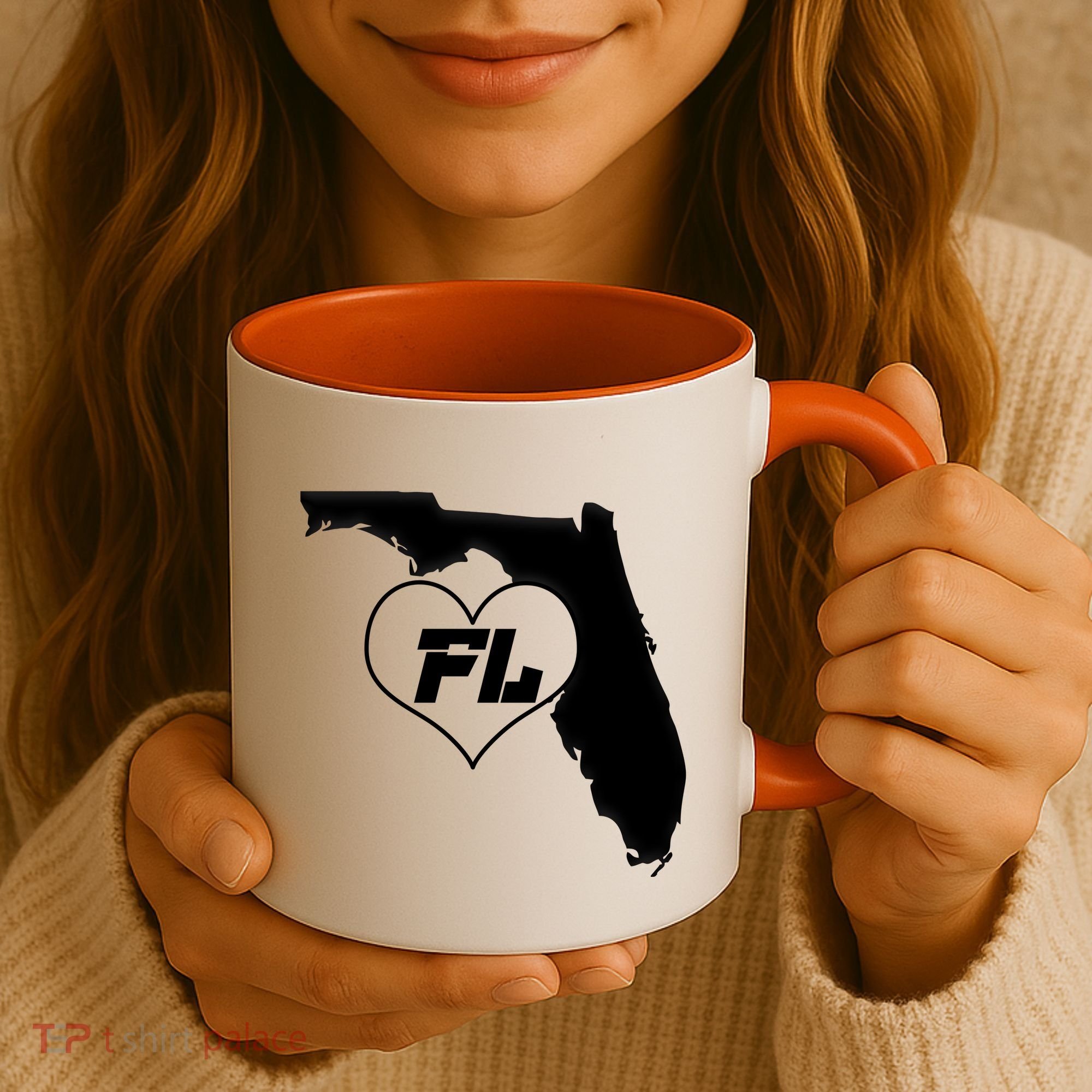 Florida State FL Heart Coffee Mug