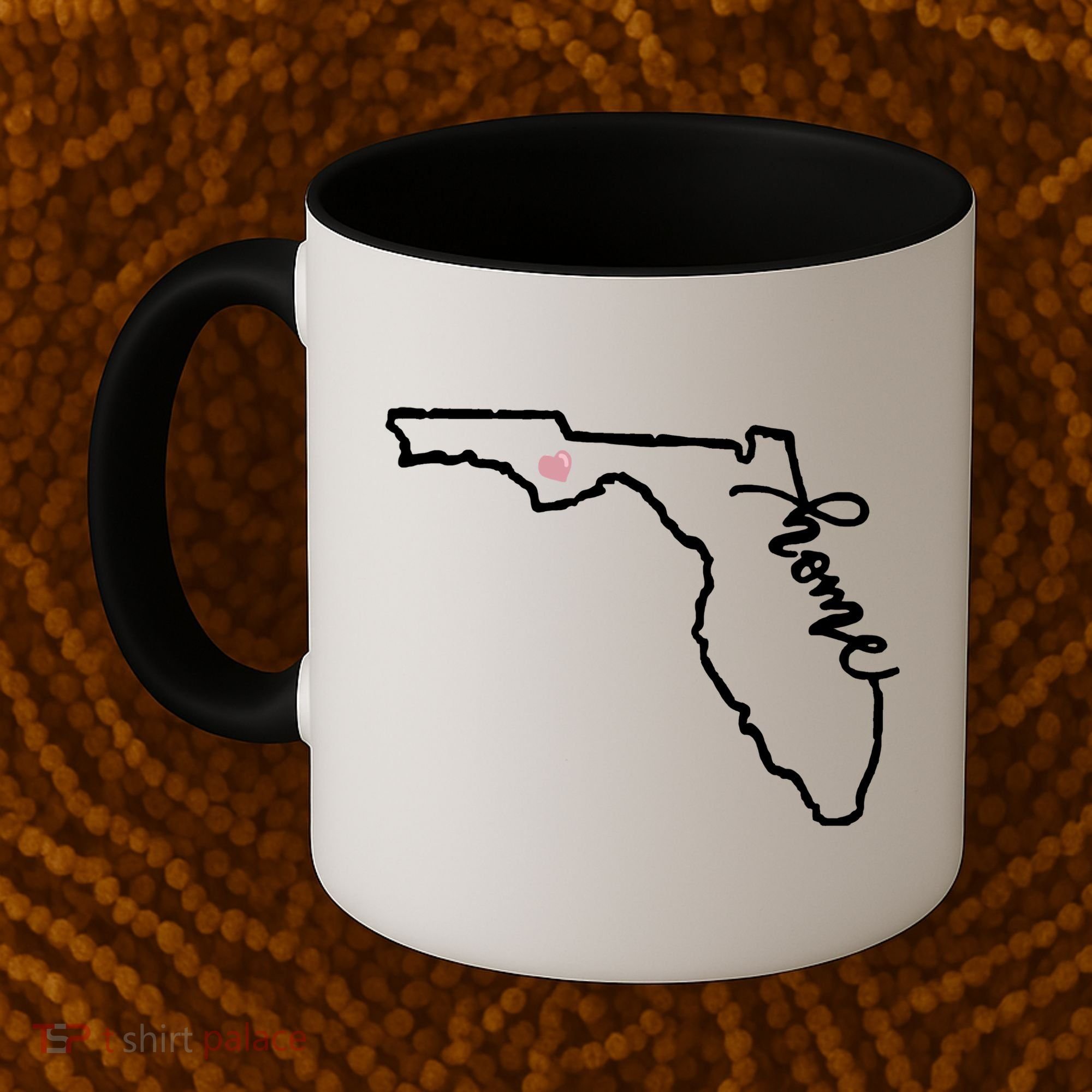 Florida State Home Heart Coffee Mug