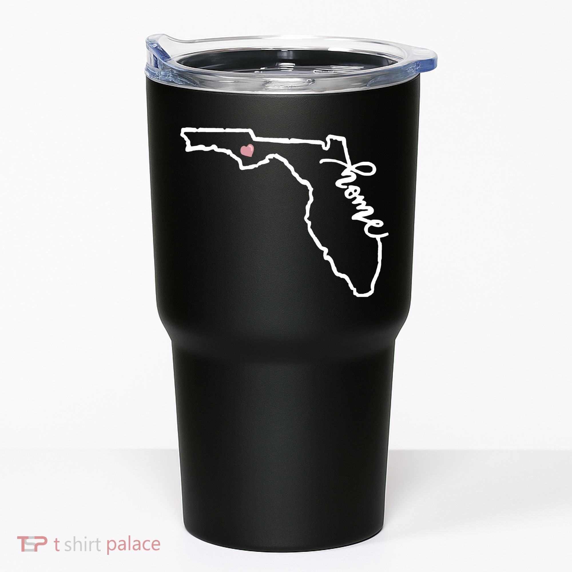 Florida State Home Heart Tumbler