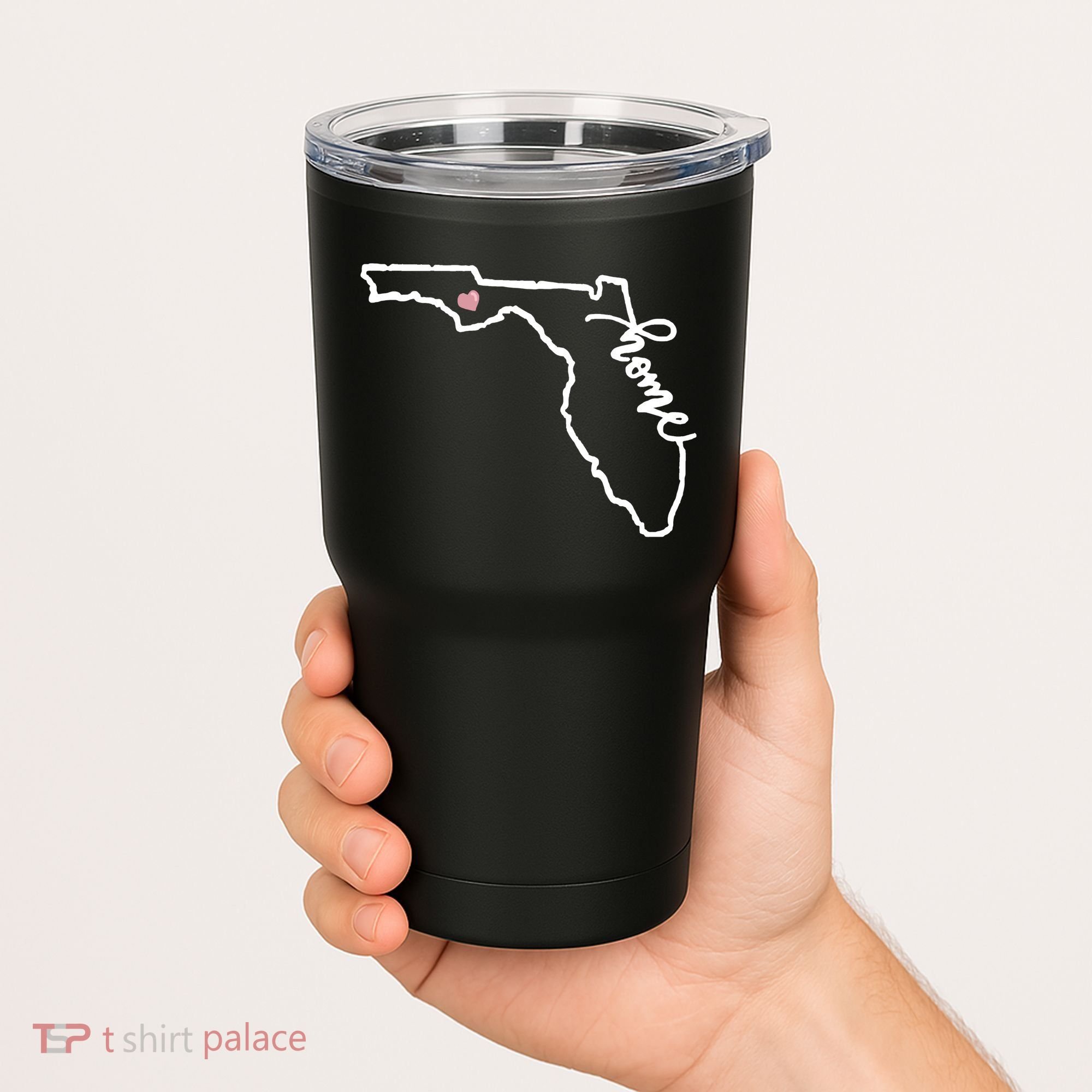 Florida State Home Heart Tumbler