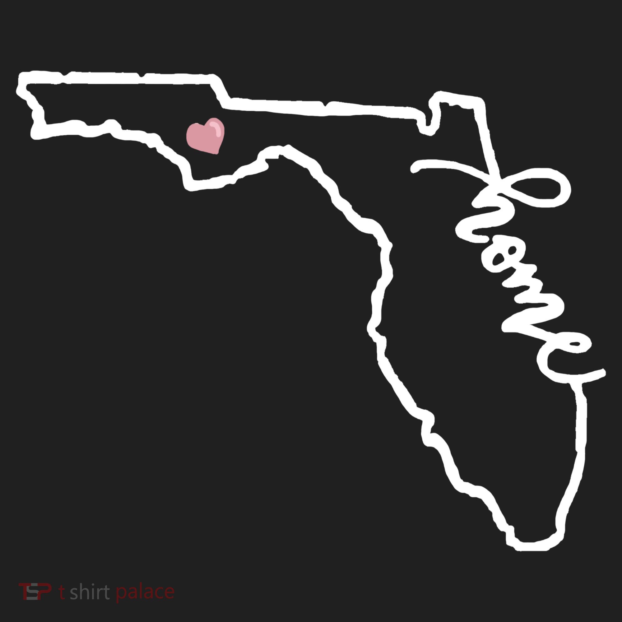 Florida State Home Heart Tumbler