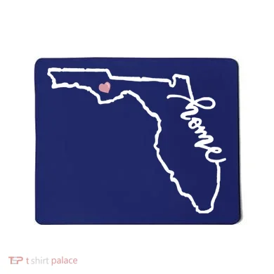 Florida State Home Heart Mousepad