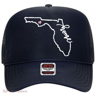 Florida State Home Heart Hat