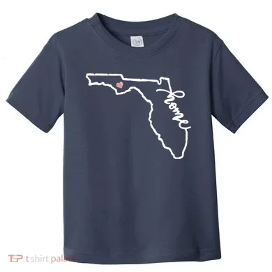 Florida State Home Heart Toddler T-Shirt