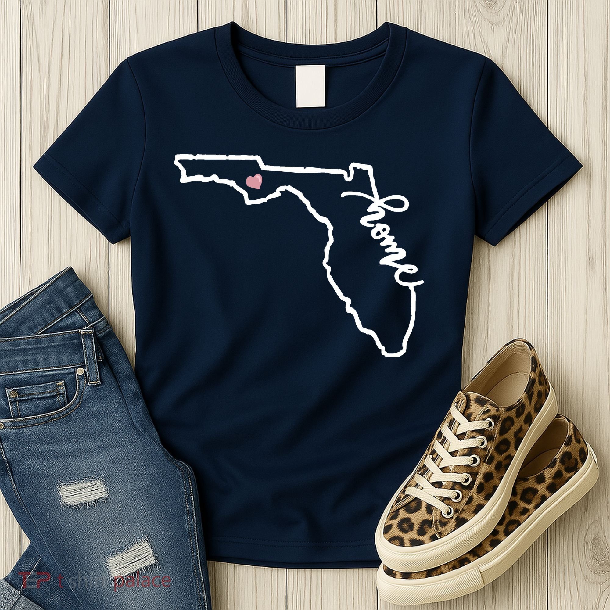 Florida State Home Heart Women's T-Shirt