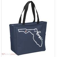 Florida State Home Heart Tote Bag thumb 2