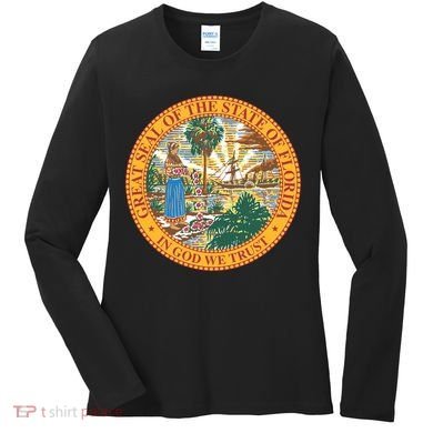 Florida State Seal Women's Long Sleeve Shirt