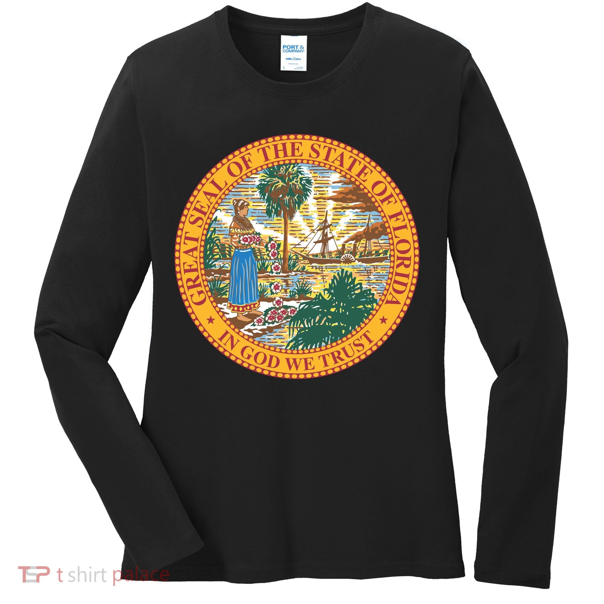 Florida State Seal Women's Long Sleeve Shirt