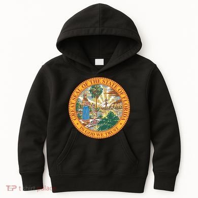 Florida State Seal Kids Hoodie