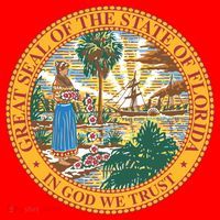 Florida State Seal Santa Hat thumb 1