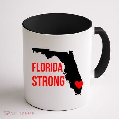 Florida Strong Hurricane Irma Support Coffee Mug back
