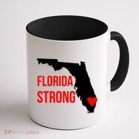 Florida Strong Hurricane Irma Support Coffee Mug thumb 1